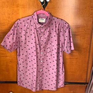 Linksoul Short Sleeve Button Down - Med/Small